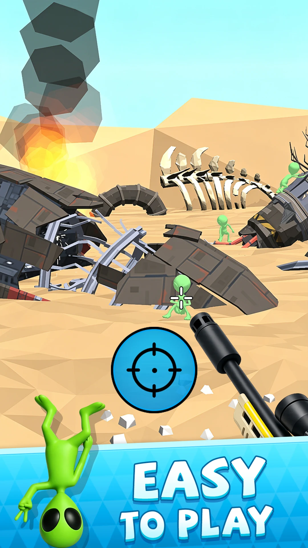 Snipe Aliens 3D screenshot