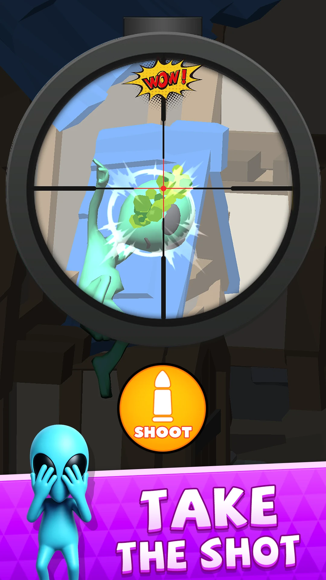 Snipe Aliens 3D screenshot