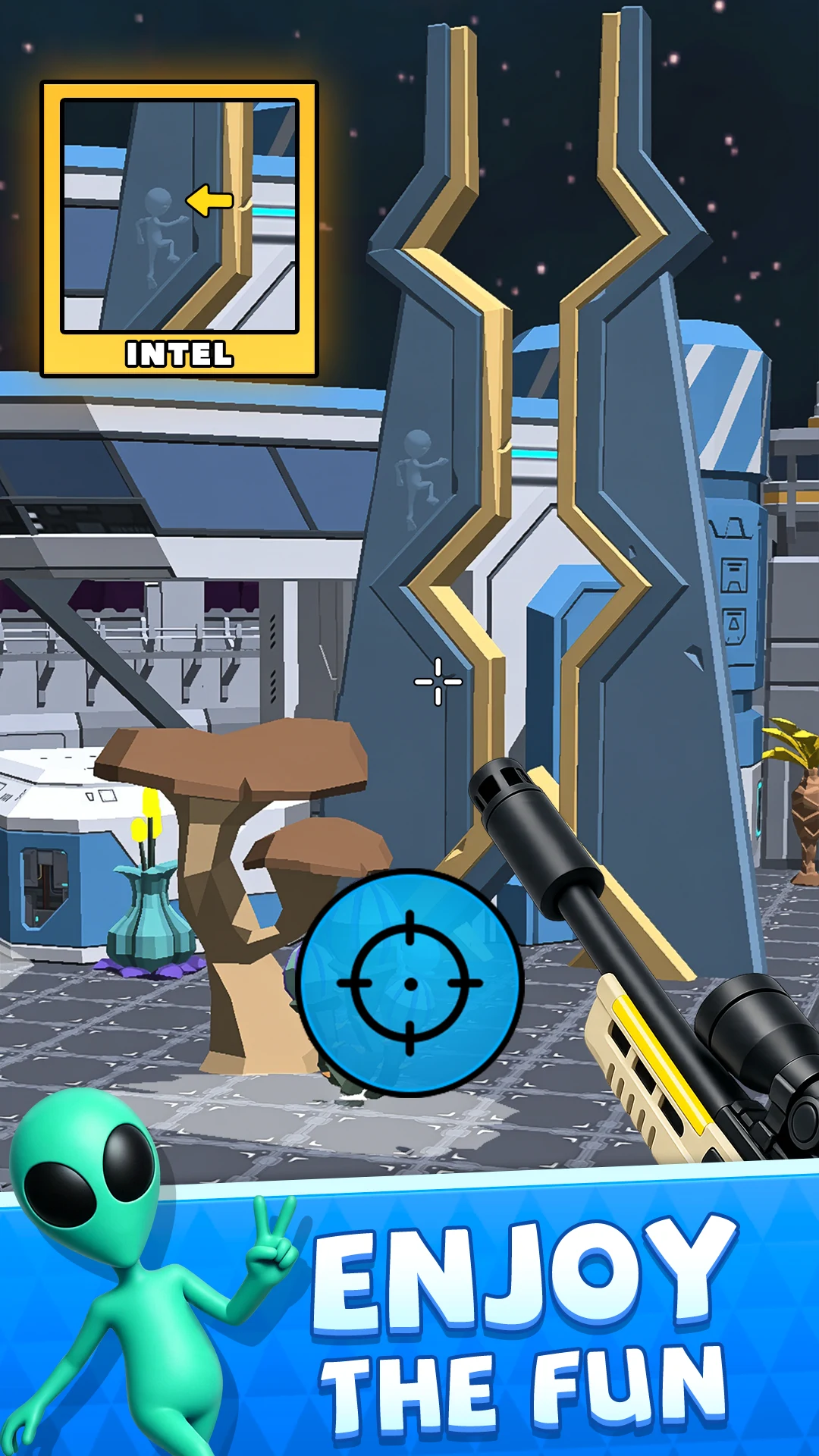 Snipe Aliens 3D screenshot